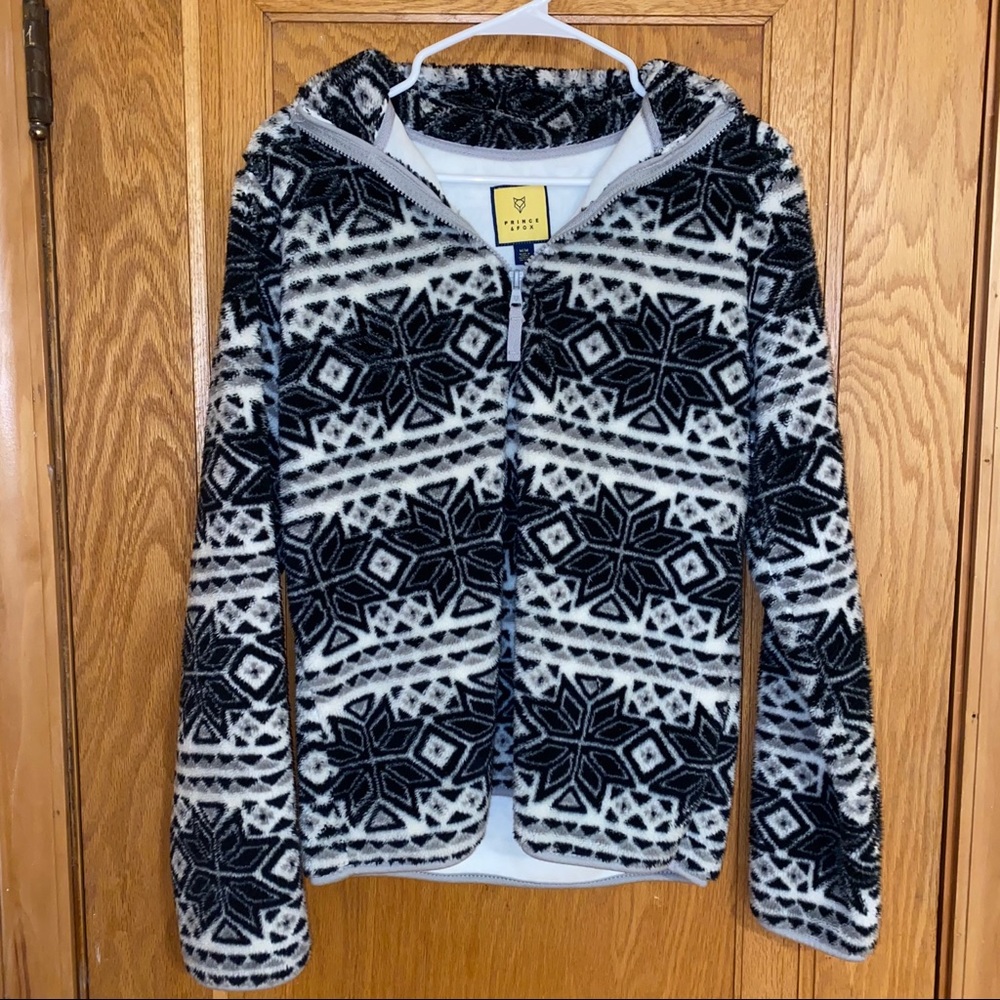Quarter zip sherpa
